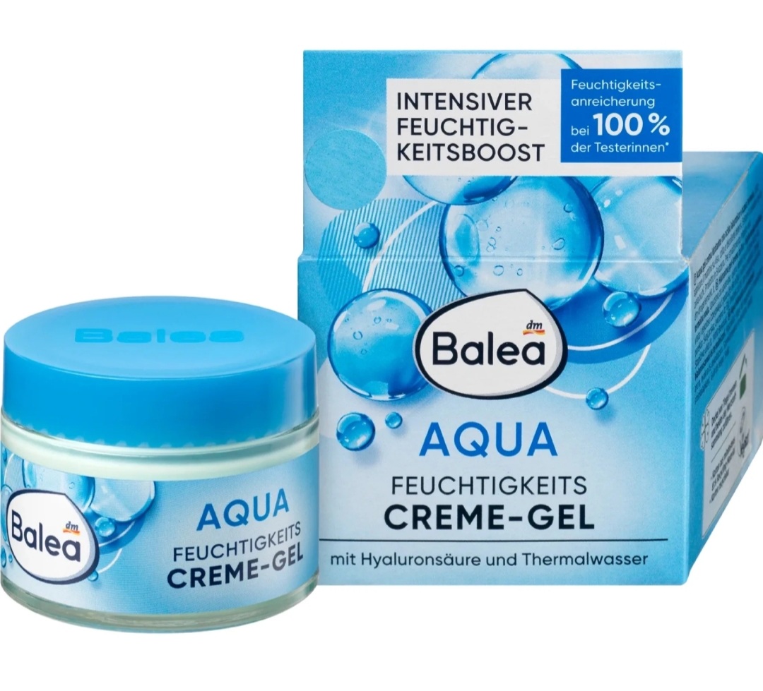 ژل کرم مرطوب کننده باله آ اصل آلمان balea aqua moisturzing cream gel