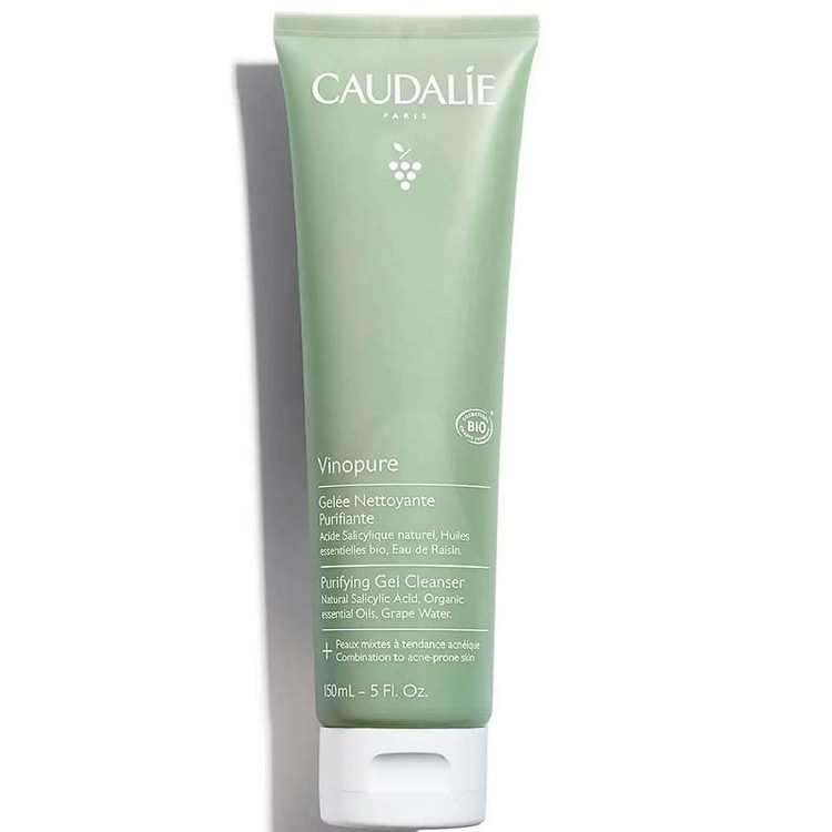 ژل شست شوی صورت کدلی (اصل) مدل Caudalie Vinopure Purifying Gel Cleanser حجم 30 میل