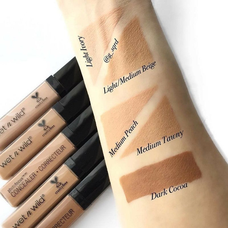 کانسیلر آبرسان وت اند وایلد (اصل) wet n wild رنگ light ivory