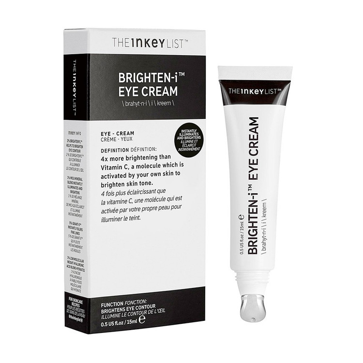 کرم دور چشم روشن کننده و ضد تیرگی برایتن آی اینکی لیست (اصل) The Inkey List Brighten-i Eye Cream
