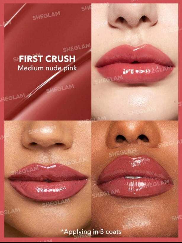 بالم لب رنگی پلامپر شیگلم (اصل) حجم دهنده و براق کننده لب ( لیپ پلامپر شیگلم ) sheglam Perfect Shine Lip Plumper