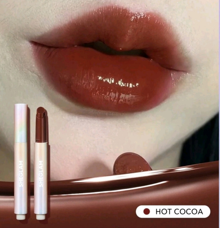 بالم لب رنگی پلامپر شیگلم (اصل) حجم دهنده و براق کننده لب ( لیپ پلامپر شیگلم ) sheglam Perfect Shine Lip Plumper