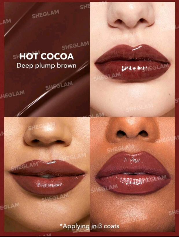 بالم لب رنگی پلامپر شیگلم (اصل) حجم دهنده و براق کننده لب ( لیپ پلامپر شیگلم ) sheglam Perfect Shine Lip Plumper