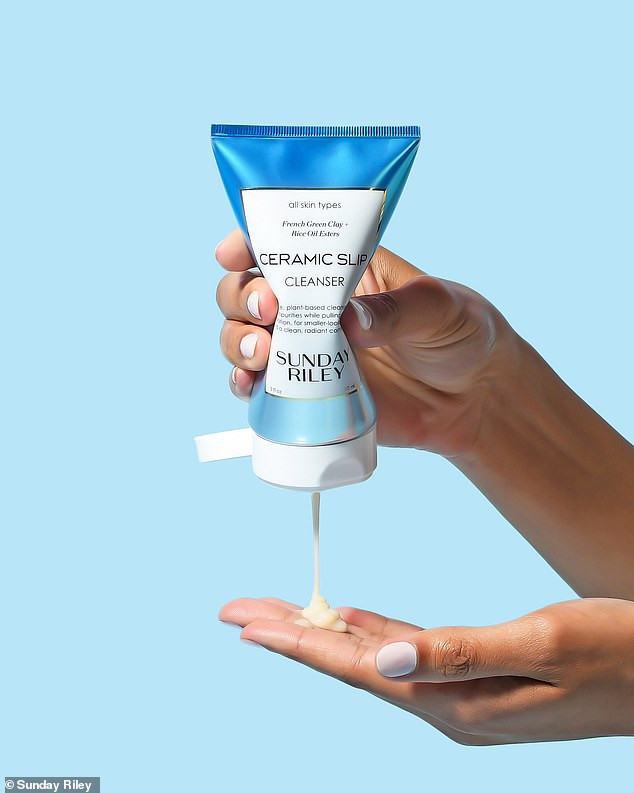 کلینزر سمزدا رس فرانسوی ساندی رایلی (اصل) ۳۰ میل – Sunday Riley ceramic slip cleanser