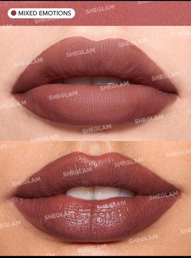 رژ لب جامد مات شیگلم (اصل) مدل کریستال SHEGLAM Cosmic Crystal Matte Lipstick