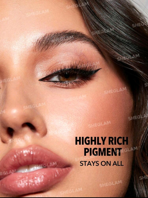 خط چشم مایع و ماژیکی مشکی ضد آب مدل آن اینتراپتد شیگلم (اصل) مدل Sheglam Uninterrupted Waterproof Liquid Eyeliner