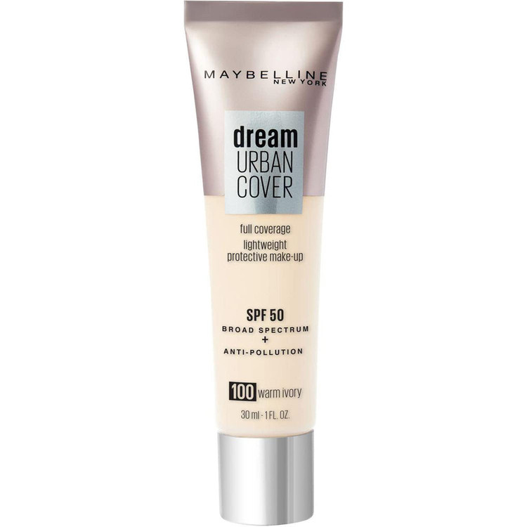 کرمپودر میبلین دریم اربن کاور (اصل)Maybelline Dream Urban Cover SPF 50