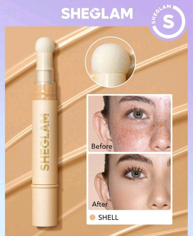 کانسیلر سر اسفنجی شیگلم (اصل) مدل COMPLEXION BOOST CONCEALER SHEGLAM