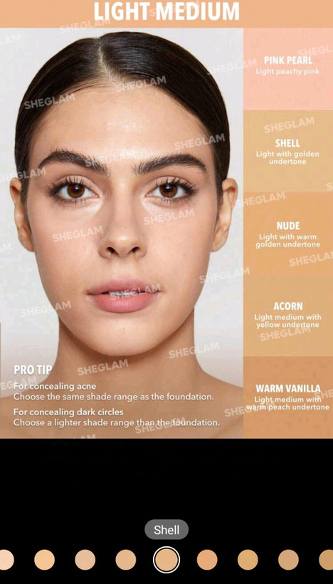 کانسیلر سر اسفنجی شیگلم (اصل) مدل COMPLEXION BOOST CONCEALER SHEGLAM