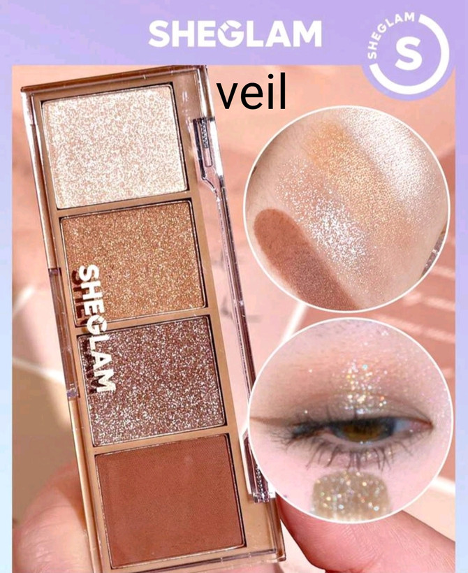 سایه چشم چهار تایی (اصل) ESSENTIAL SQUARE رنگ SERENDIPITY شیگلم SHEGLAM