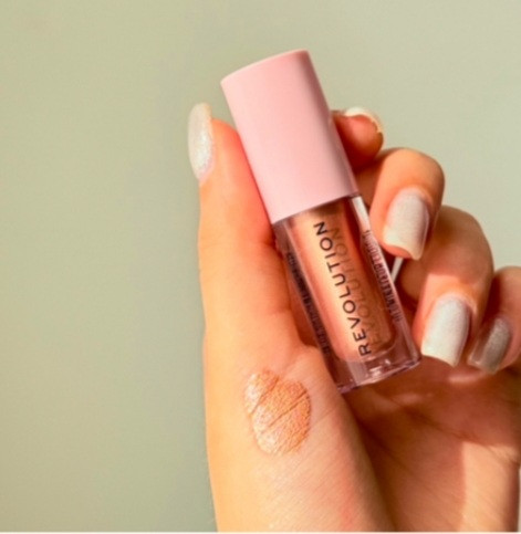هایلایتر مایع رولوشن رنگ برانزد گلو bronzed glow (اصل) highlight liquid revolution