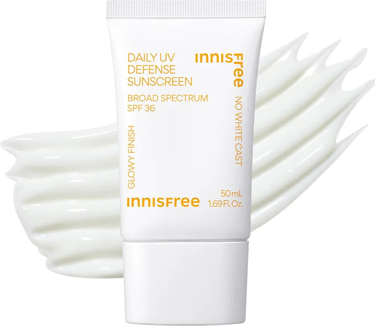 کرم ضد آفتاب روزانه یو وی دیفنس اینیسفری (اصل) حجم 10 میلInnisfree Daily UV Defense Sunscreen Broad Spectrum SPF 36 10ml