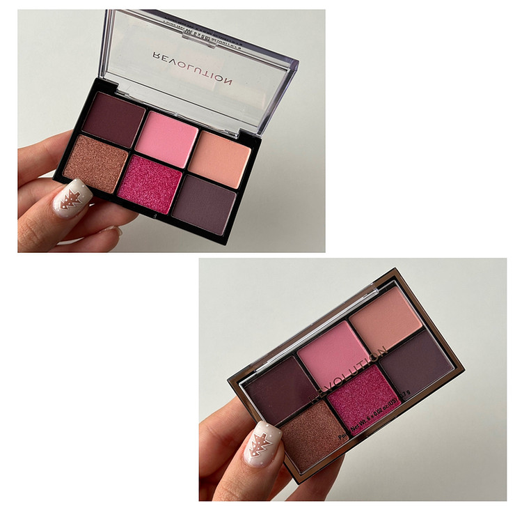 پالت مینی سایه چشم رولوشن (اصل) MAKEUP REVOLUTION RELOADED MINI EYESHADOW PALETTE - 6 SHADE MINI