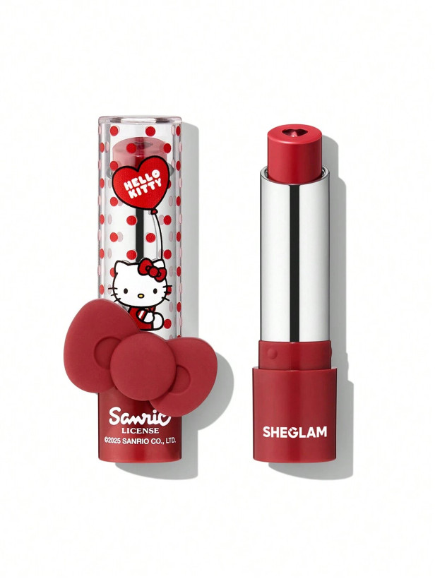 رژلب آبرسان شیگلم کالکشن هلو کیتی رنگ لاو لتر Hello Kitty x SHEGLAM Be My Baby Hydrating Lipstick love letter