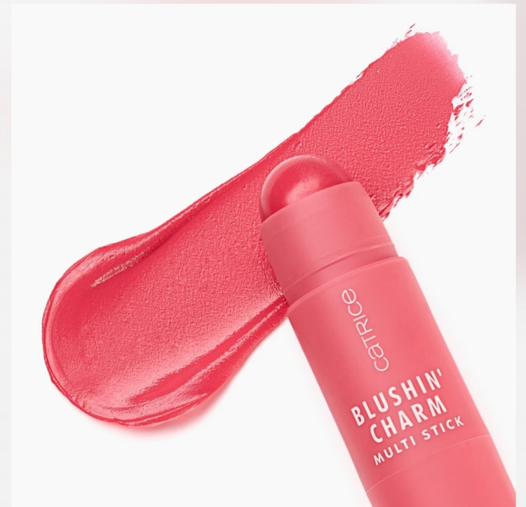 استیک چندکاره رژگونه و لب کاتریس مدل blushin charm رنگ 010 pink sweatheart