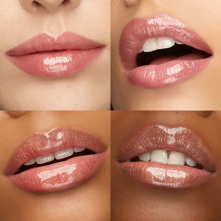 ست ۳عددی glossy lip set کیکو (فروش تکی و ست) شامل دو عدد لیپ گلاس شاینی 3d hydra و یک کرم لب حجم دهنده کیکو میلانو سایز بزرگ اصل