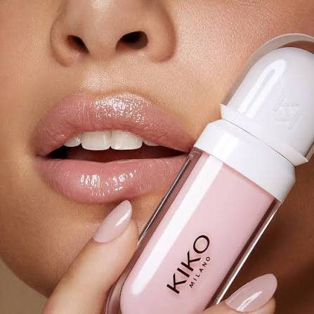 ست ۳عددی glossy lip set کیکو (فروش تکی و ست) شامل دو عدد لیپ گلاس شاینی 3d hydra و یک کرم لب حجم دهنده کیکو میلانو سایز بزرگ اصل