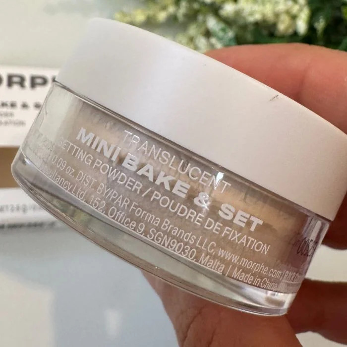 پودر بیک و فیکس مورفی سایز مینی بی رنگ translucent اصل